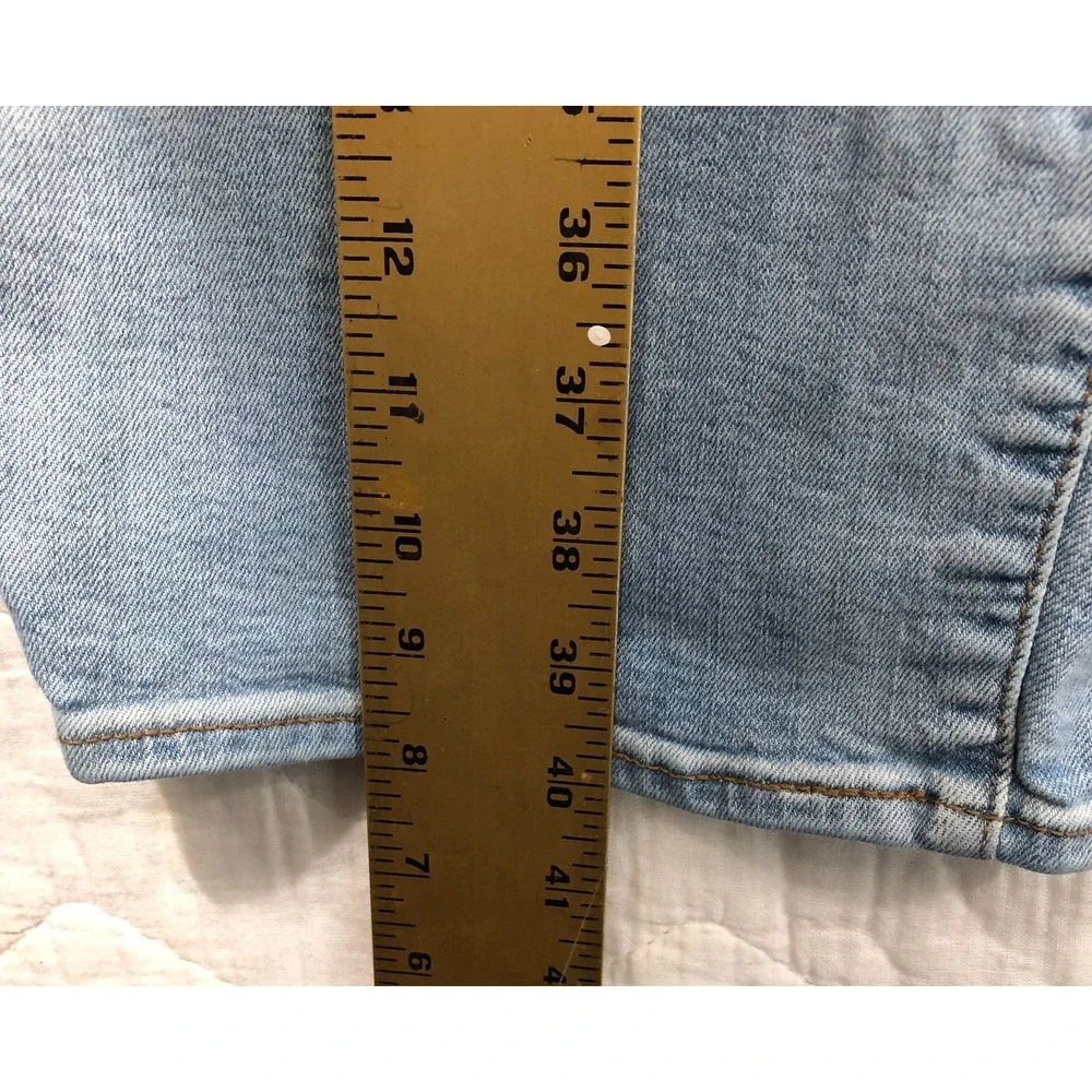 Levi's 541 Jeans Men's Size 42x30 Denim Blue Light Wash Straight Big E (40x28)